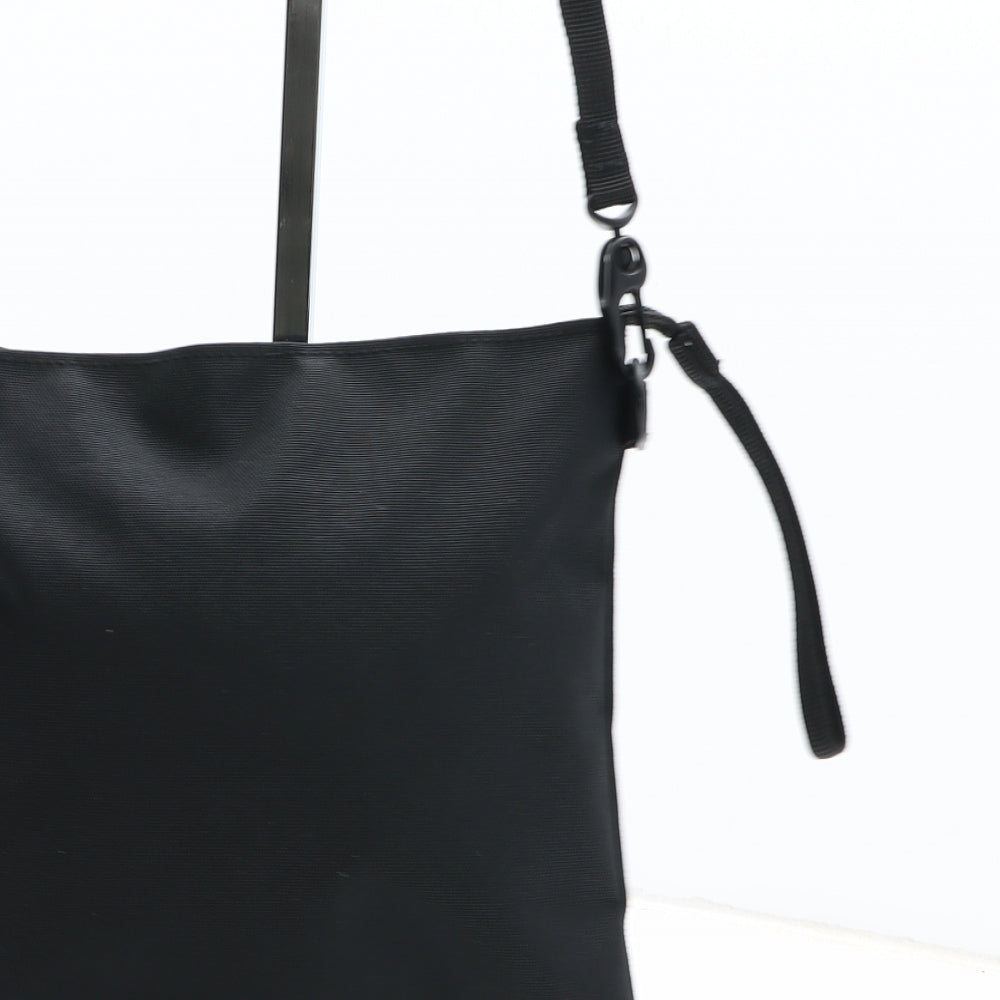 Preworn Womens Black Polyester Crossbody Size Small