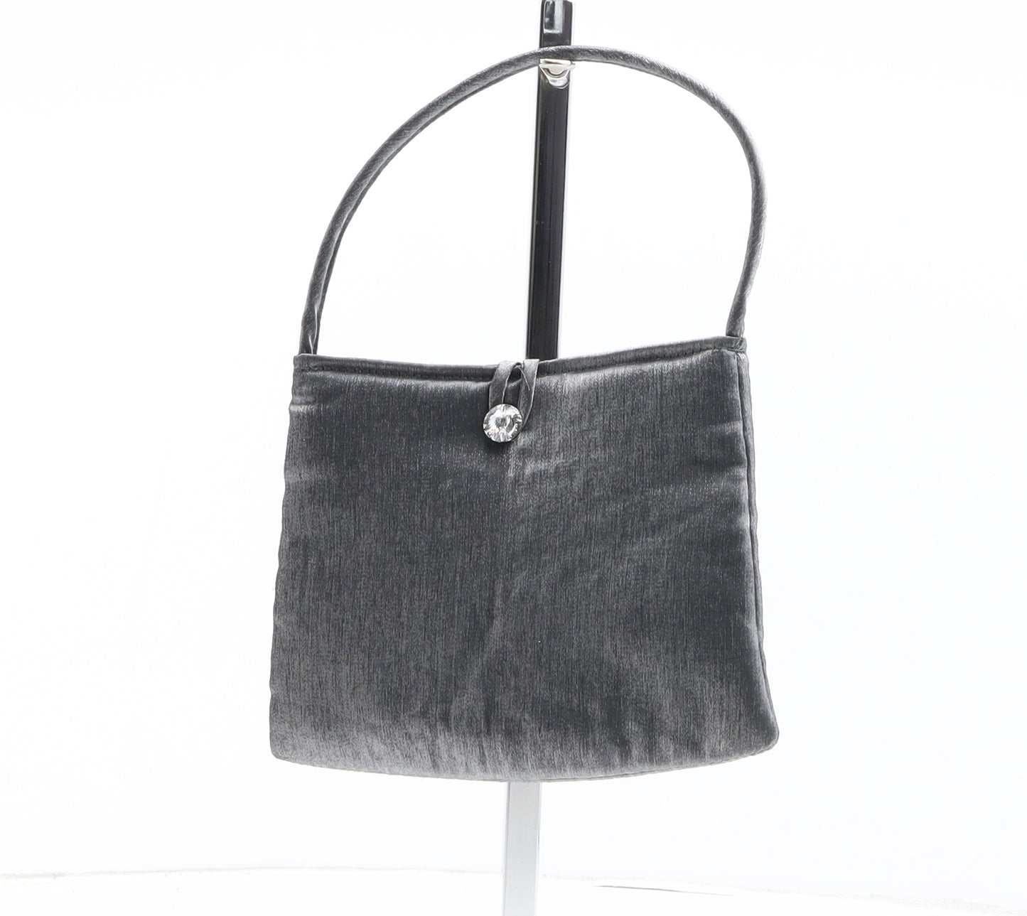 Oasis Womens Grey Polyester Top Handle Bag Size Mini