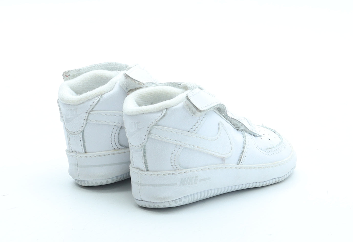 Nike Unisex Baby & Toddler White Polyurethane Sneaker Trainer UK 0-6 Months
