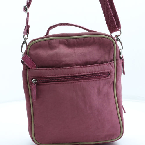 Spirit Womens Pink Polyester Crossbody Size Medium