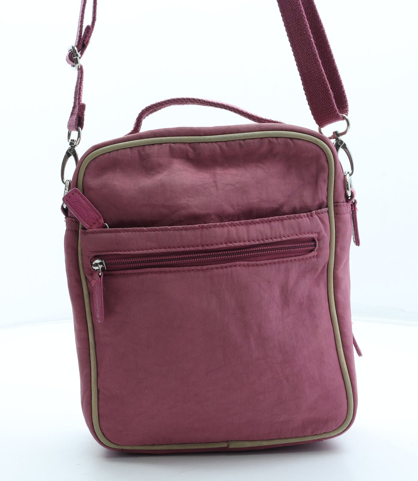 Spirit Womens Pink Polyester Crossbody Size Medium
