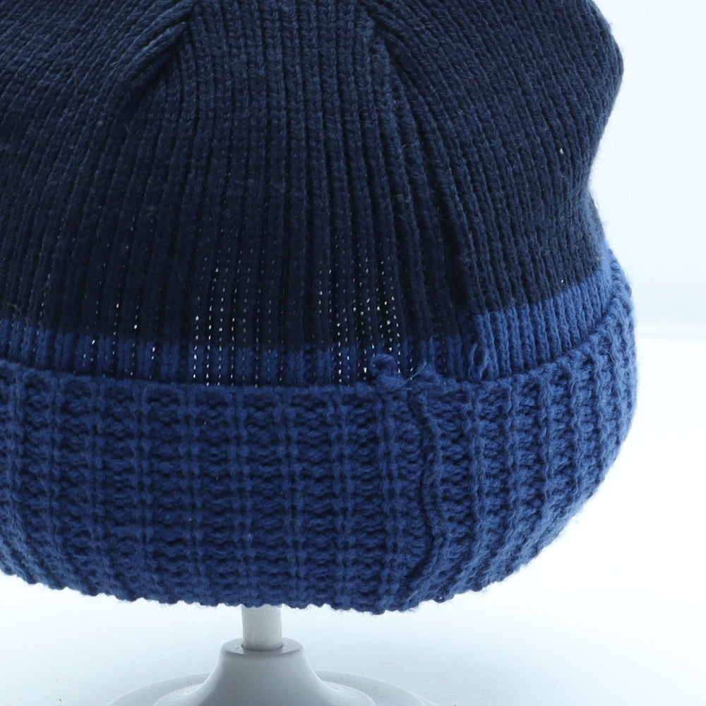 Trespass Mens Blue Acrylic Peaked Cap One Size