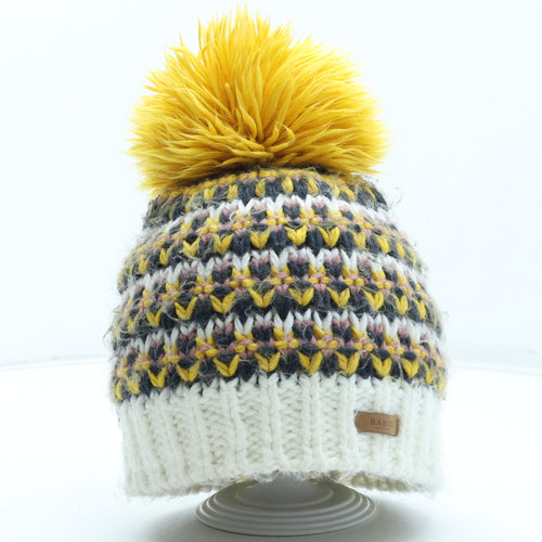 Barts Womens Multicoloured Acrylic Bobble Hat One Size