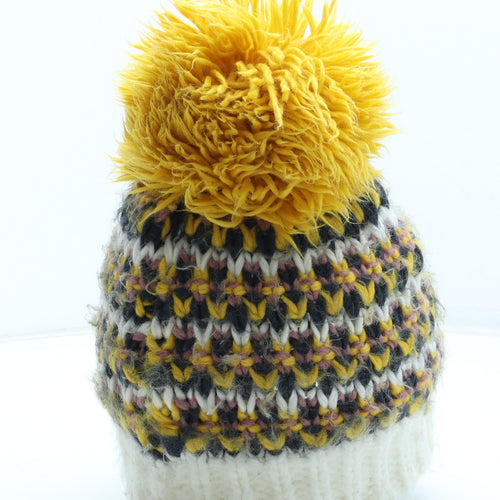 Barts Womens Multicoloured Acrylic Bobble Hat One Size