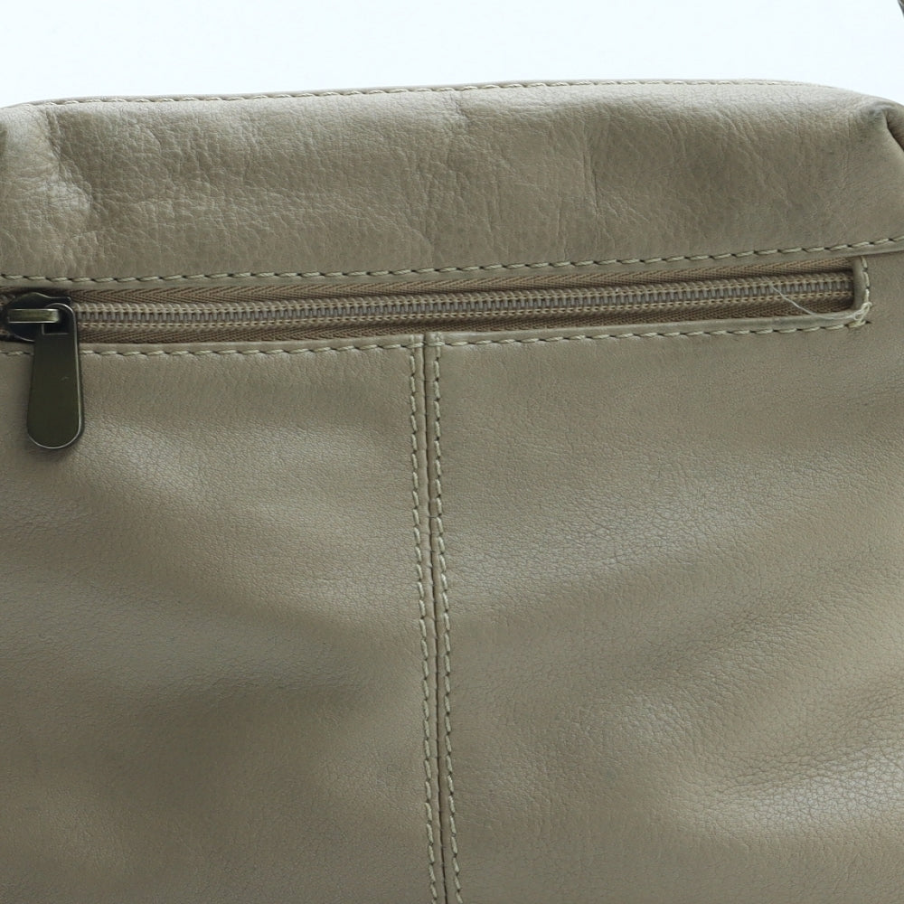 Lakeland Womens Beige Polyurethane Crossbody Size Small