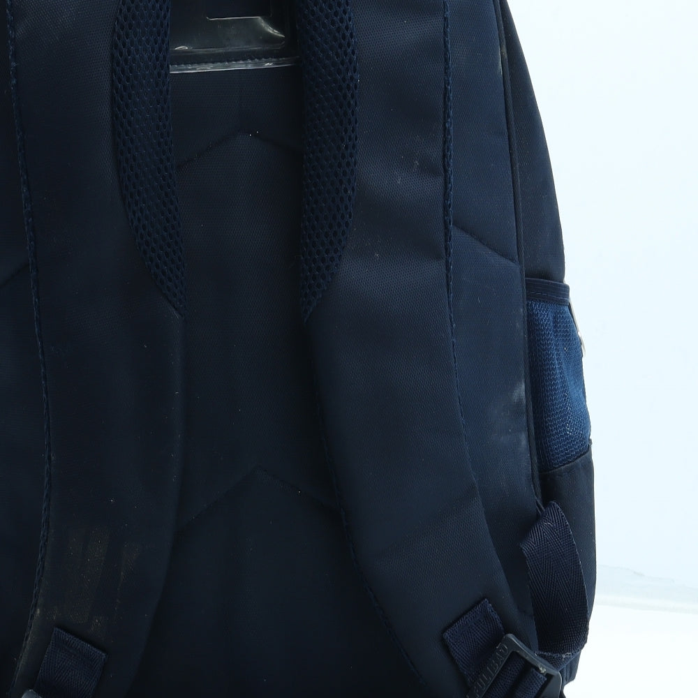 Fulibro Boys Blue Geometric Polyester Backpack Size Large Zip - Mickey Mouse