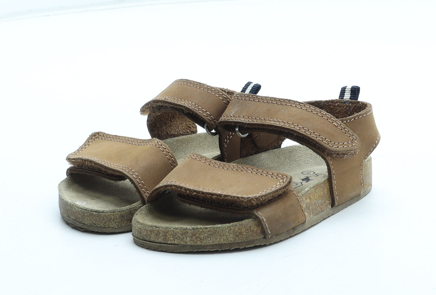 NEXT Boys Brown Polyurethane Slingback Sandal UK 4.5