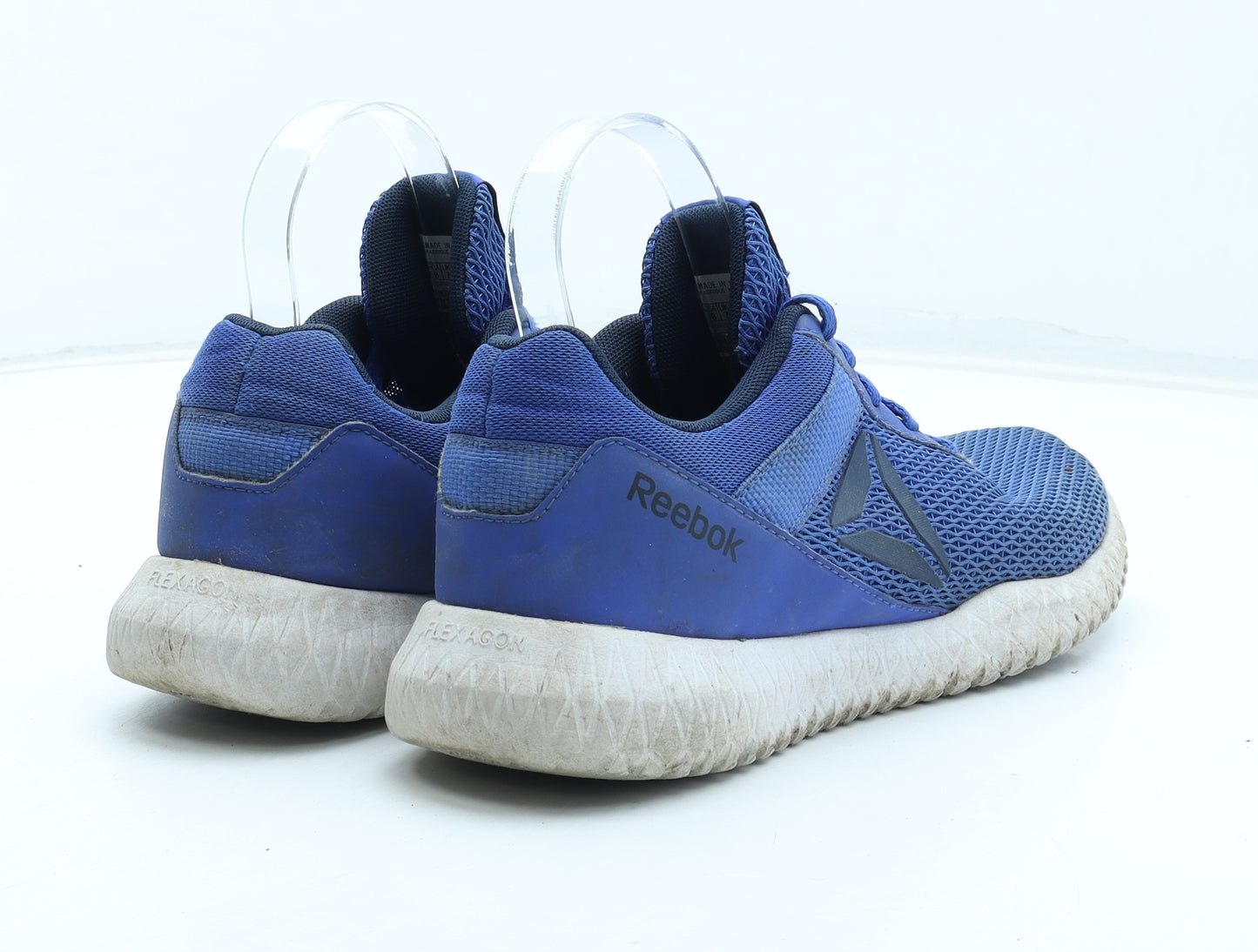 Reebok Mens Blue Polyester Trainer UK 7 41