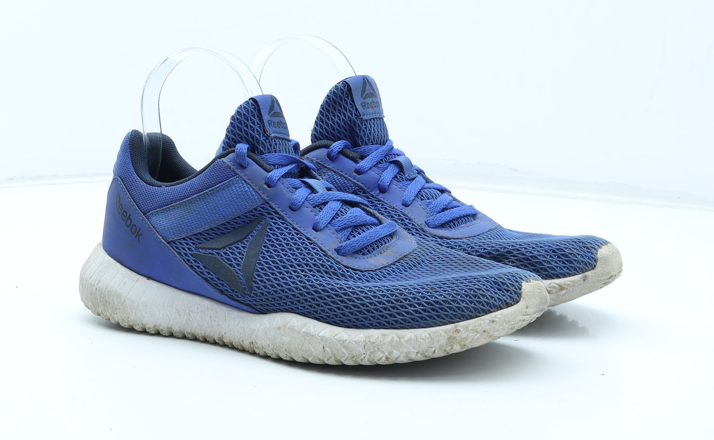 Reebok Mens Blue Polyester Trainer UK 7 41