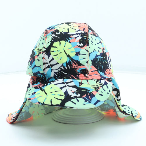 George Boys Multicoloured Geometric Polyester Sun Hat Size S - UK Size 3-4 years