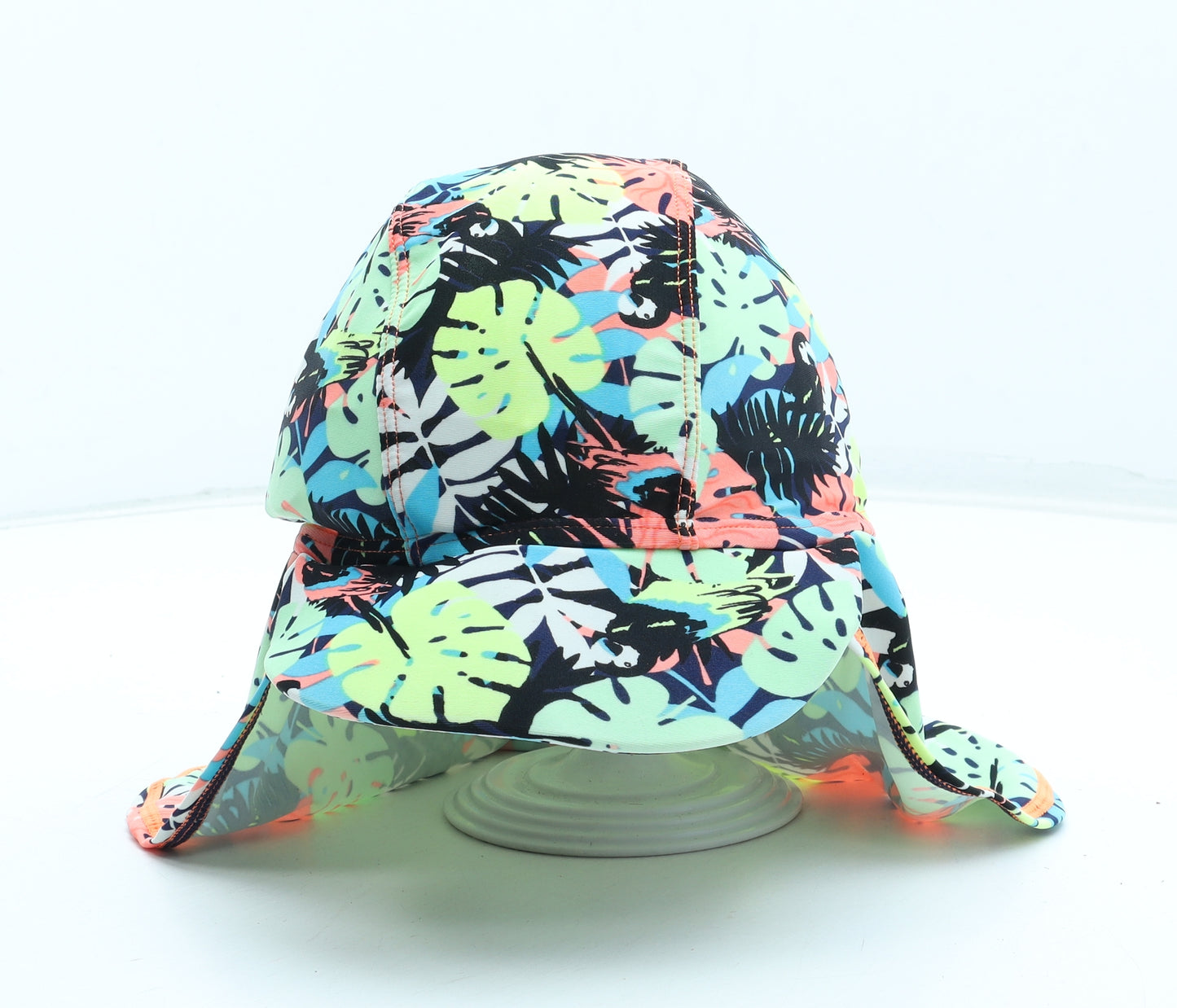 George Boys Multicoloured Geometric Polyester Sun Hat Size S - UK Size 3-4 years