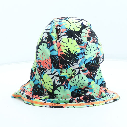 George Boys Multicoloured Geometric Polyester Sun Hat Size S - UK Size 3-4 years