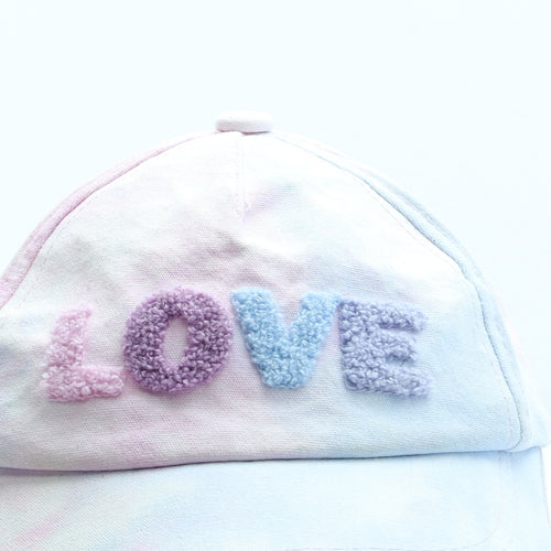 George Girls Multicoloured Polyester Snapback One Size - LOVE Tie Dye