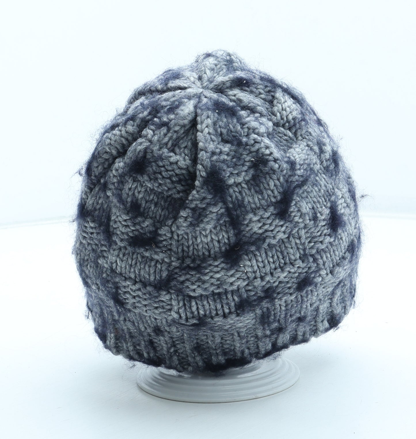 Barts Mens Grey Acrylic Beanie One Size