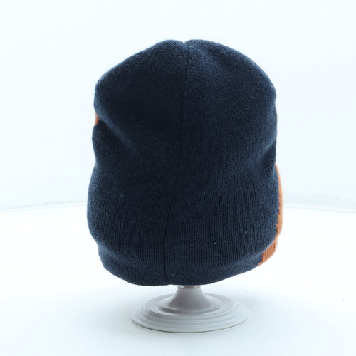 White Stuff Boys Orange Acrylic Beanie Size S