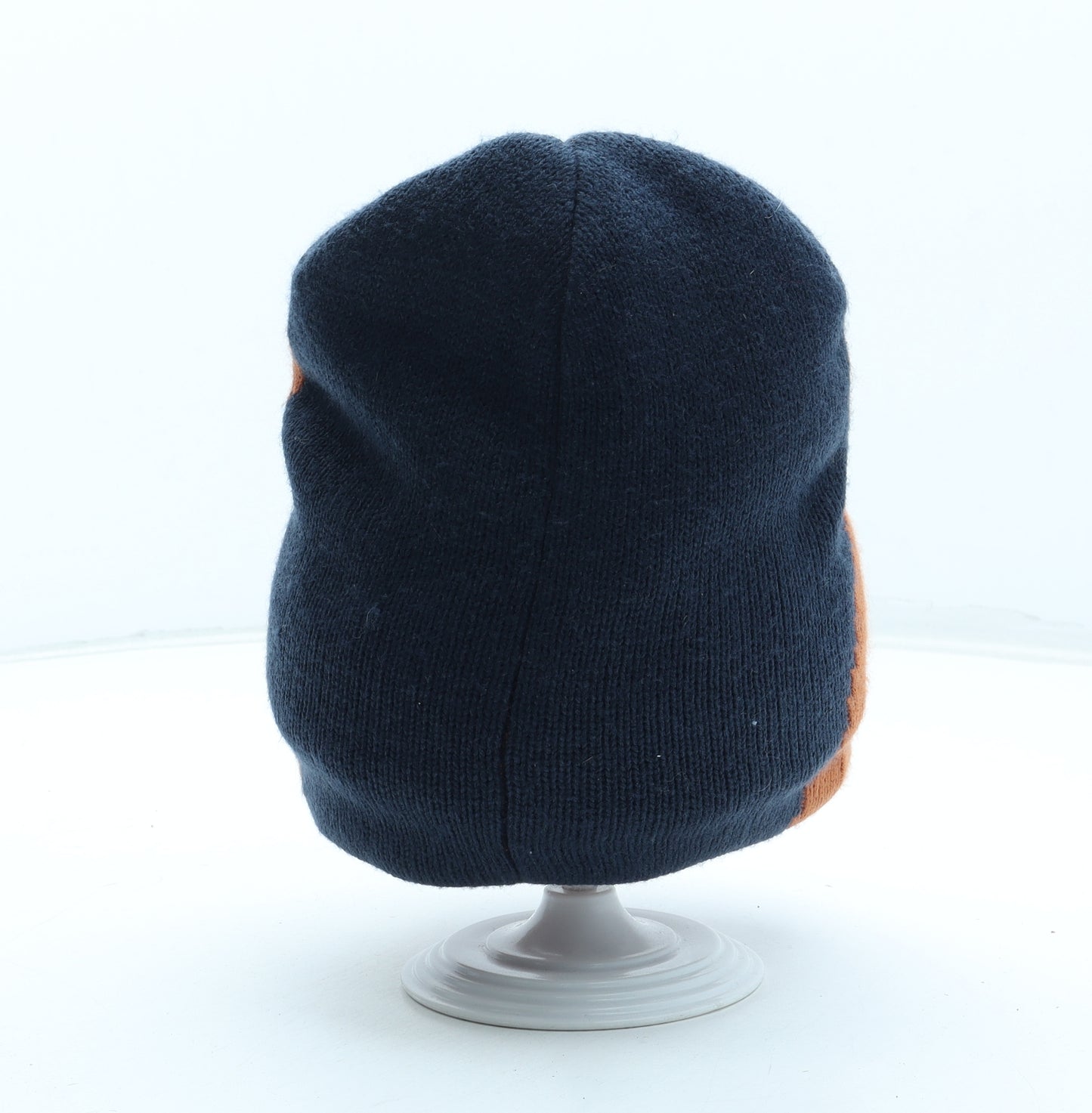 White Stuff Boys Orange Acrylic Beanie Size S