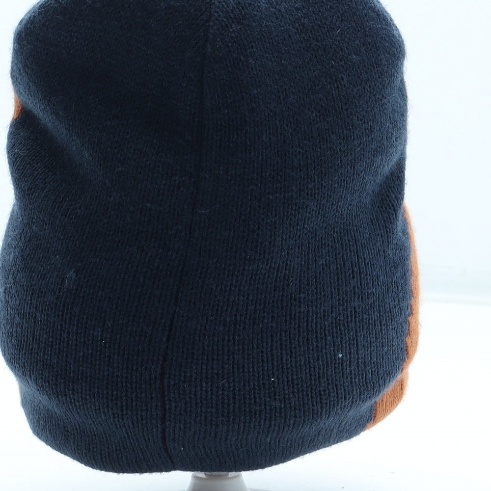 White Stuff Boys Orange Acrylic Beanie Size S