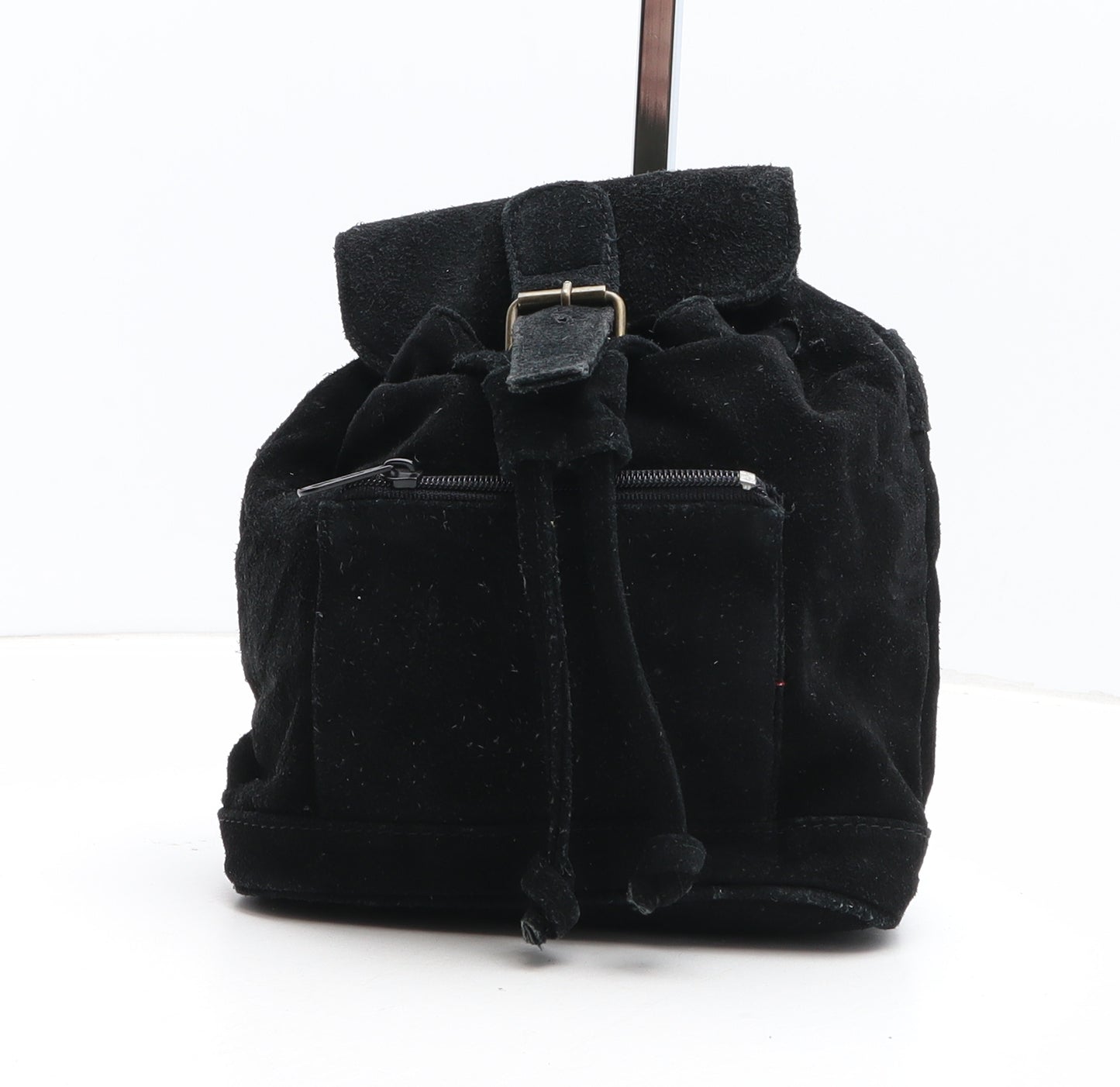 Barrett's Womens Black Leather Backpack Size Medium