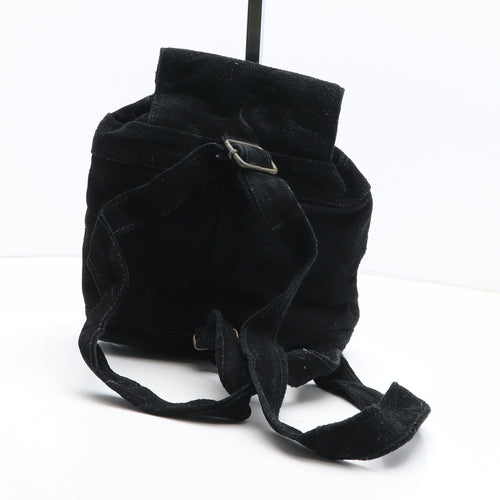Barrett's Womens Black Leather Backpack Size Medium