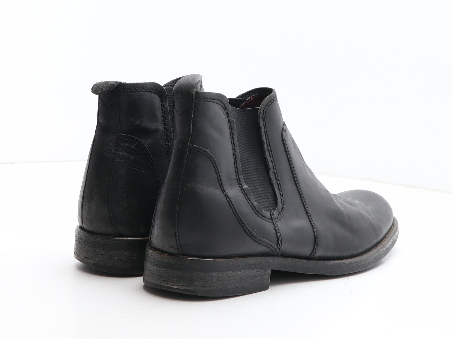 NEXT Mens Black Synthetic Chelsea Boot UK 10