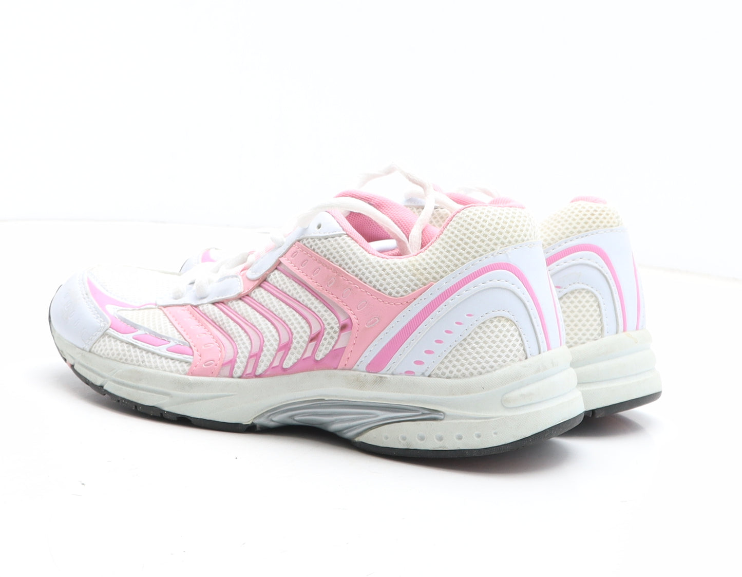 Just4U Womens White Synthetic Trainer UK