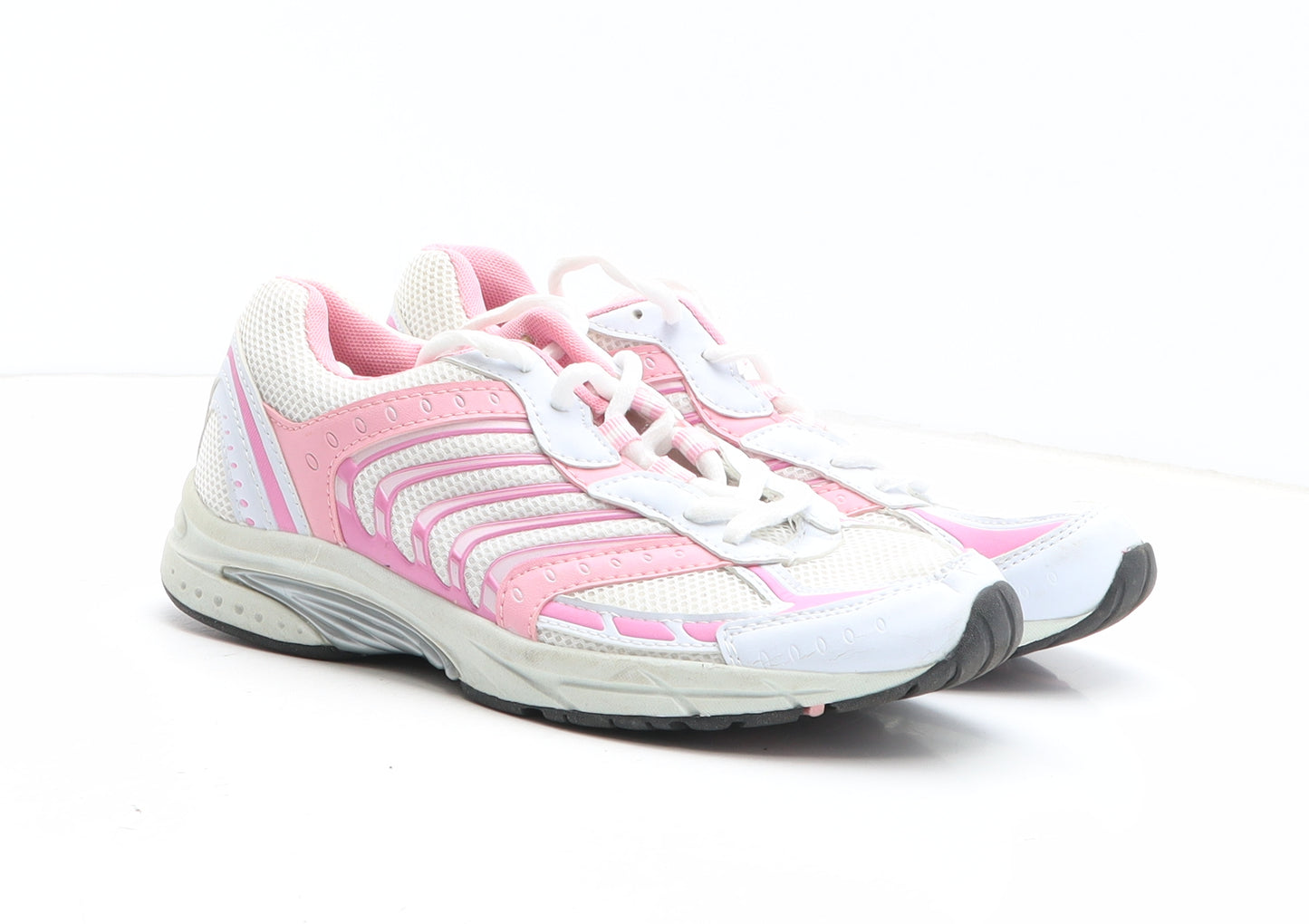 Just4U Womens White Synthetic Trainer UK