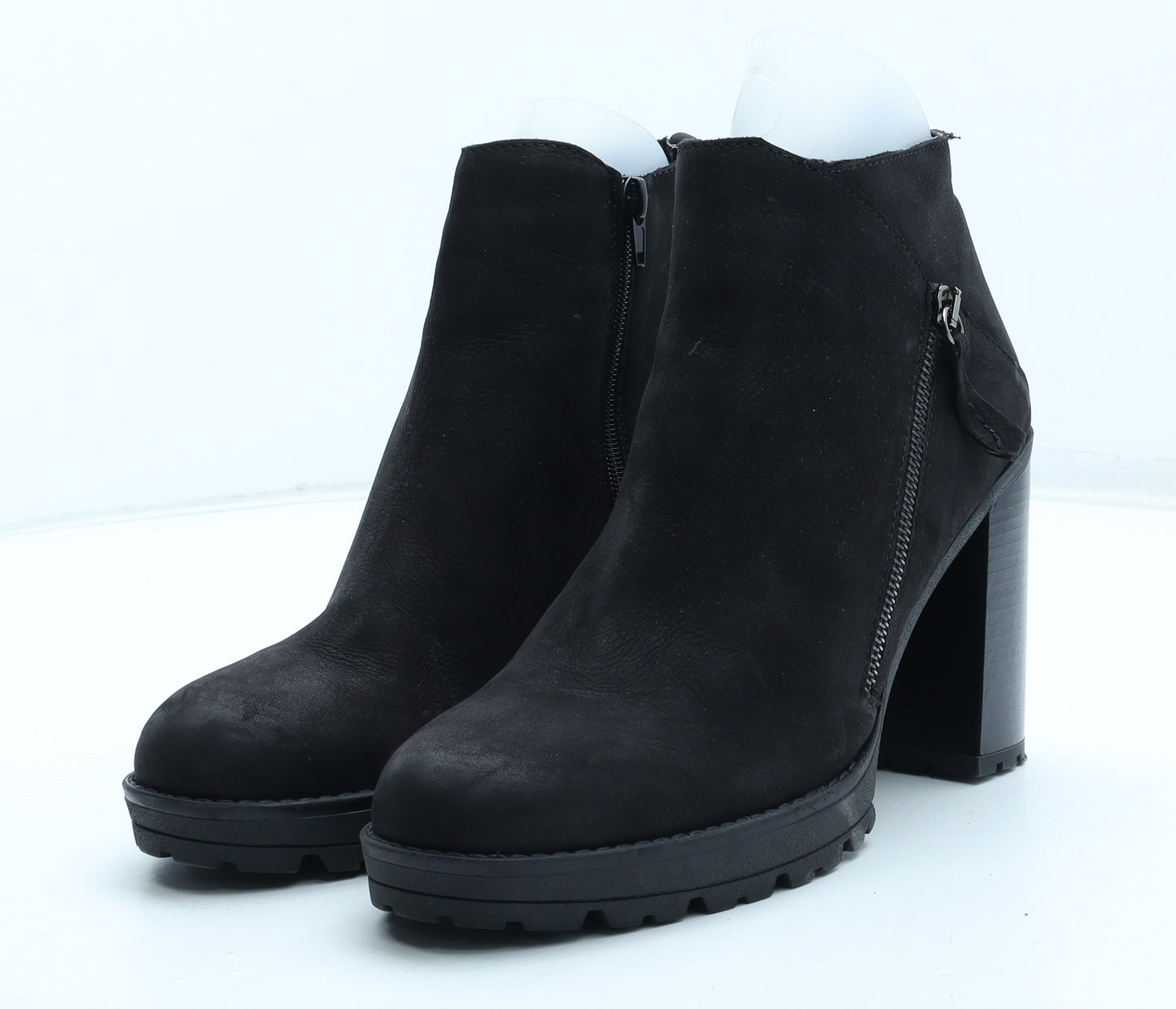 Daniel Womens Black Polyurethane Bootie Boot UK