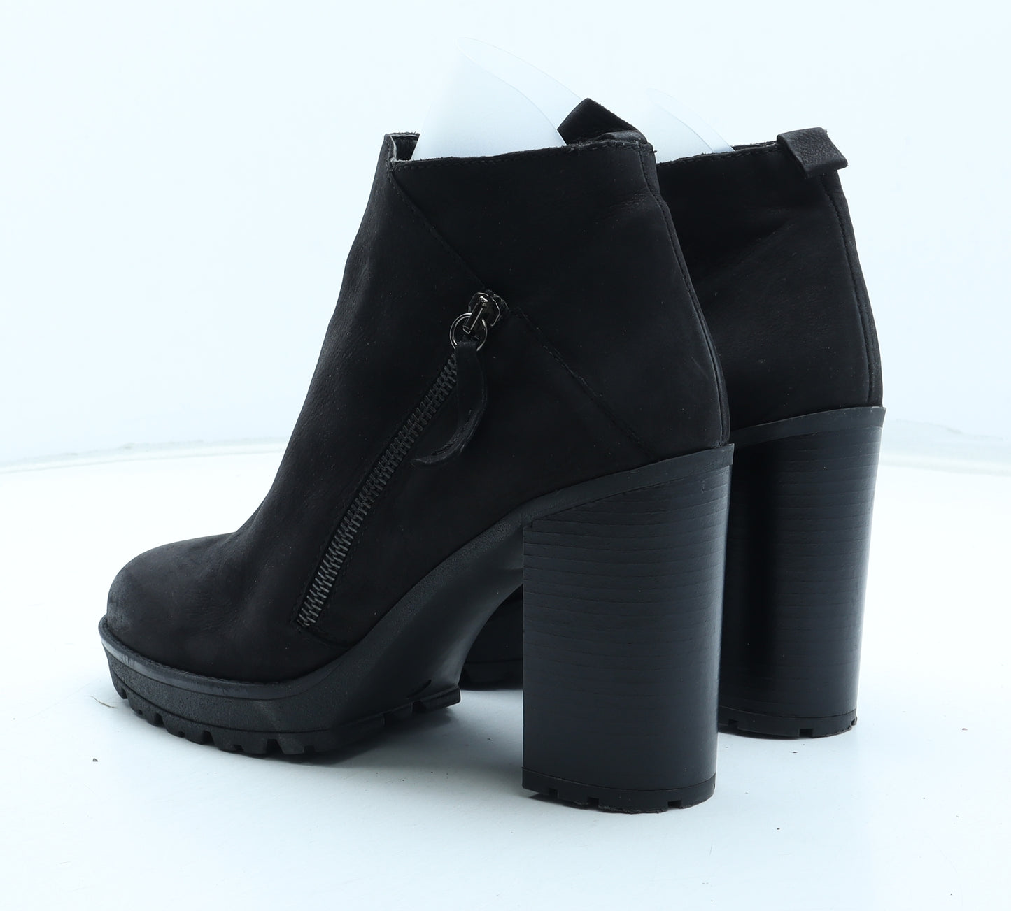 Daniel Womens Black Polyurethane Bootie Boot UK