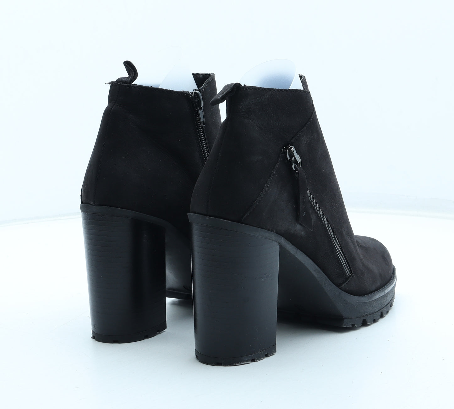 Daniel Womens Black Polyurethane Bootie Boot UK