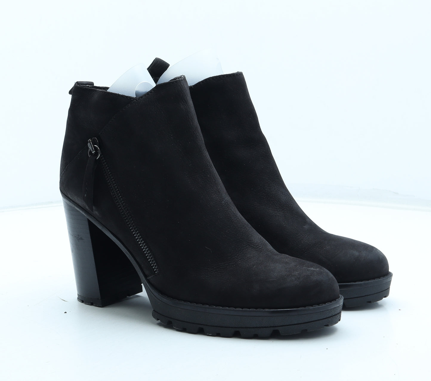 Daniel Womens Black Polyurethane Bootie Boot UK