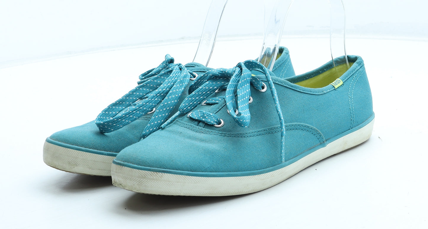 Keds Womens Blue Polyester Trainer UK