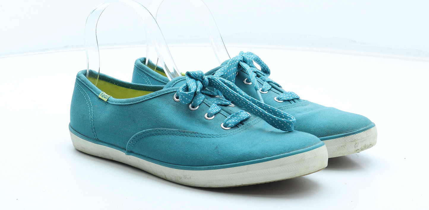 Keds Womens Blue Polyester Trainer UK
