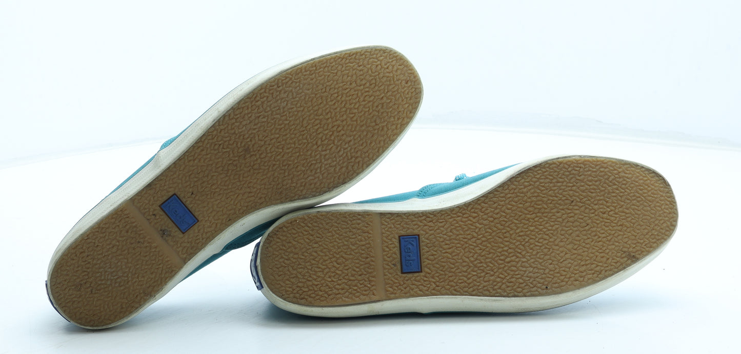 Keds Womens Blue Polyester Trainer UK