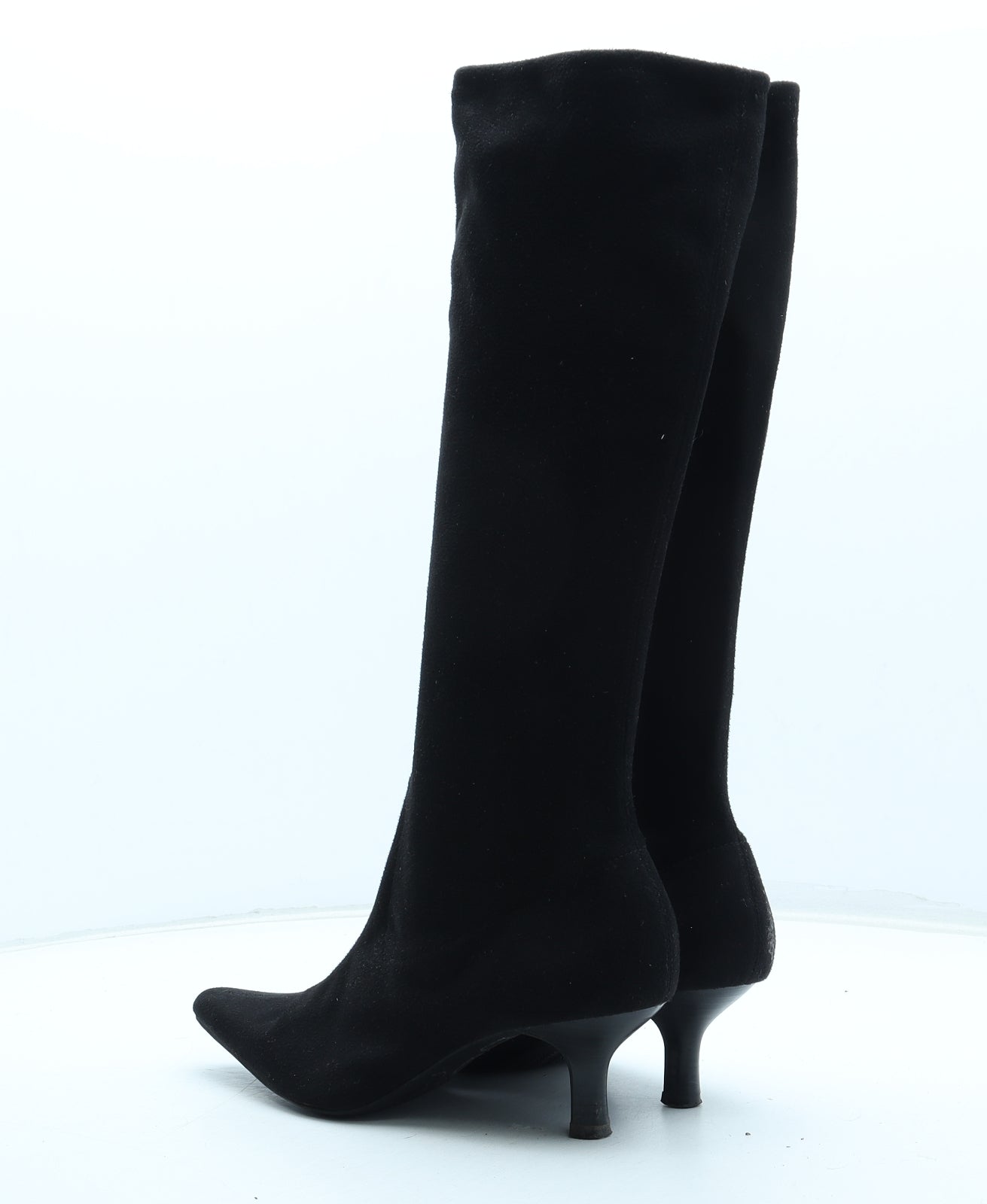 Marks and Spencer Womens Black Polyester Sock Boot UK