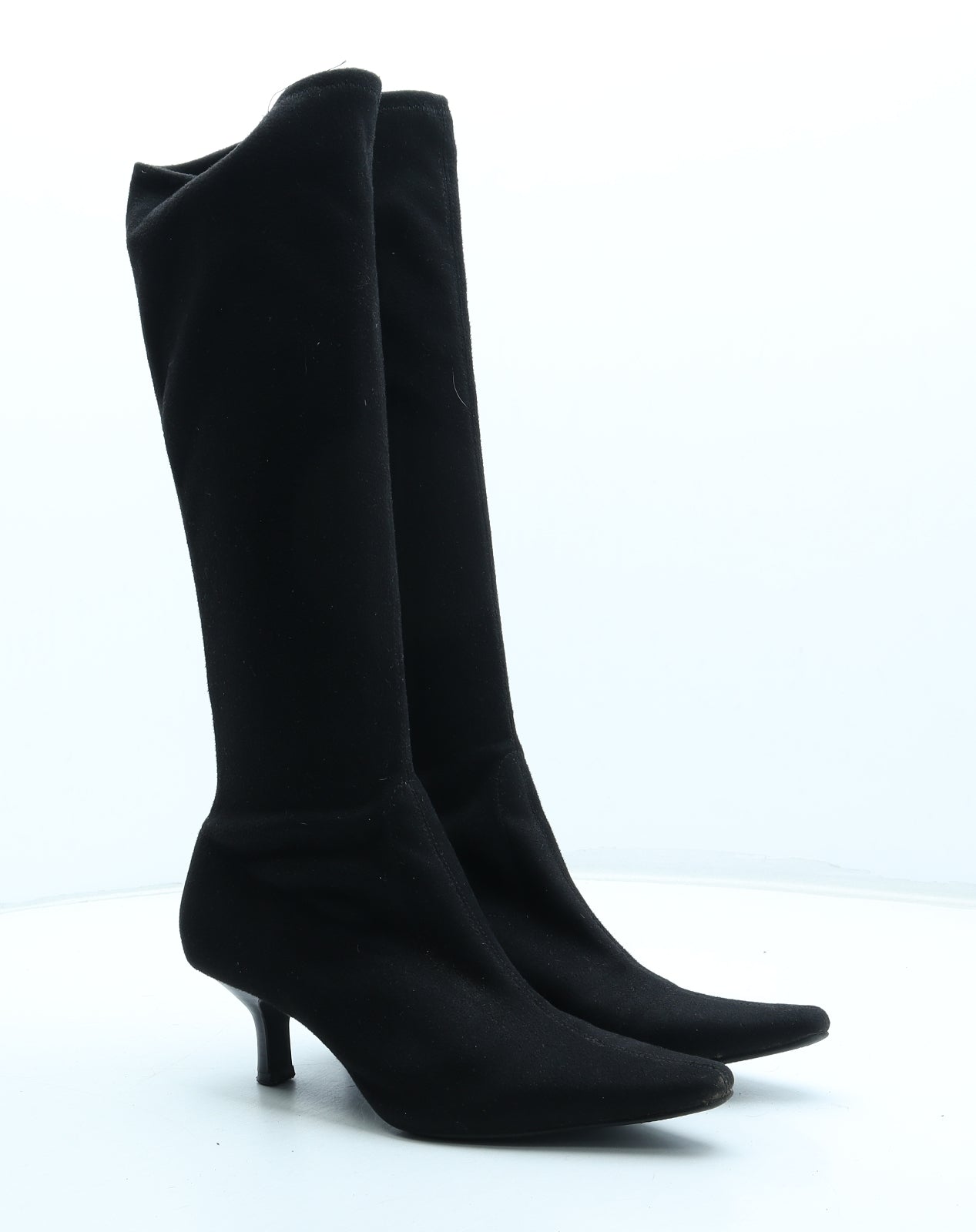 Marks and Spencer Womens Black Polyester Sock Boot UK