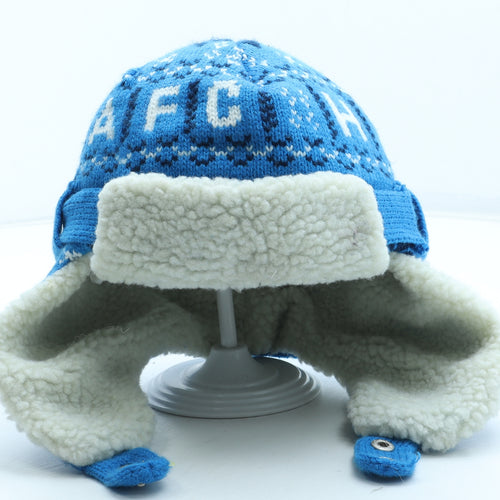 Huddersfield Town A.F.C Mens Blue Fair Isle Acrylic Winter Hat One Size