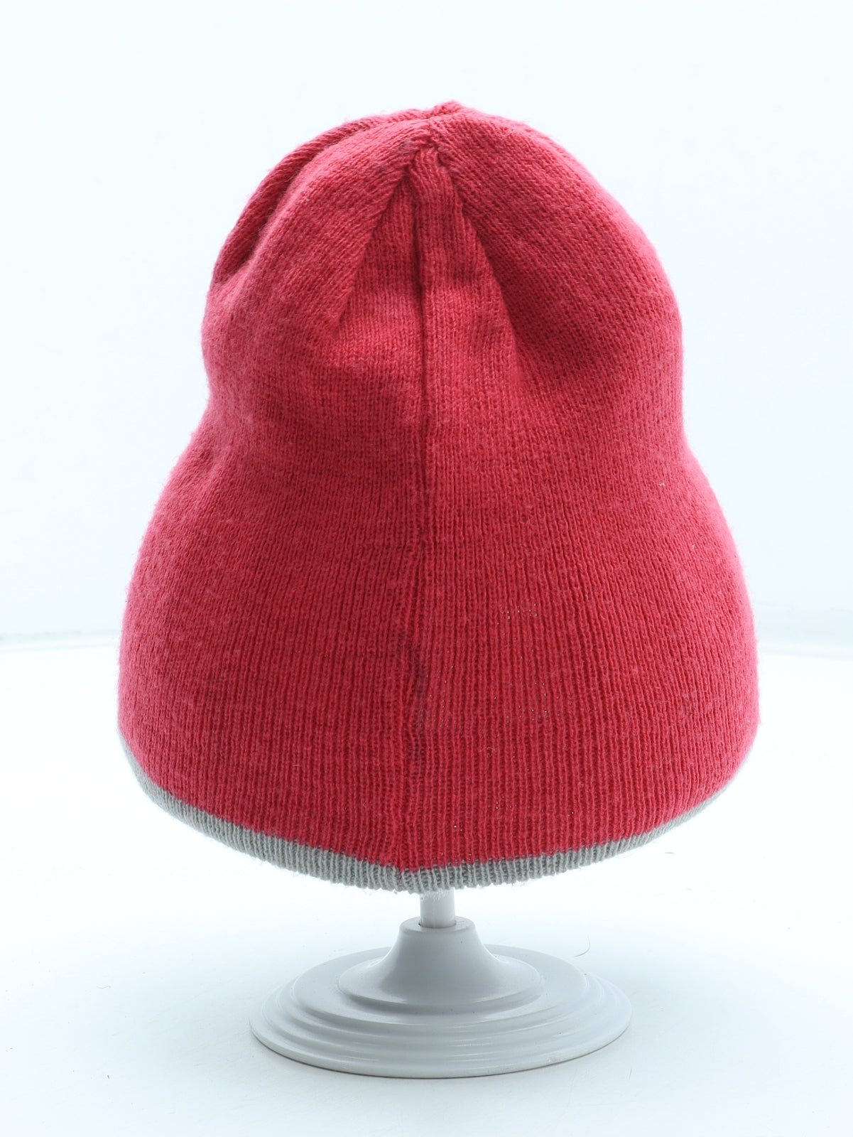 Preworn Womens Pink Acrylic Beanie One Size