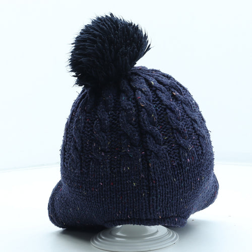 Mothercare Boys Blue Acrylic Winter Hat Size S