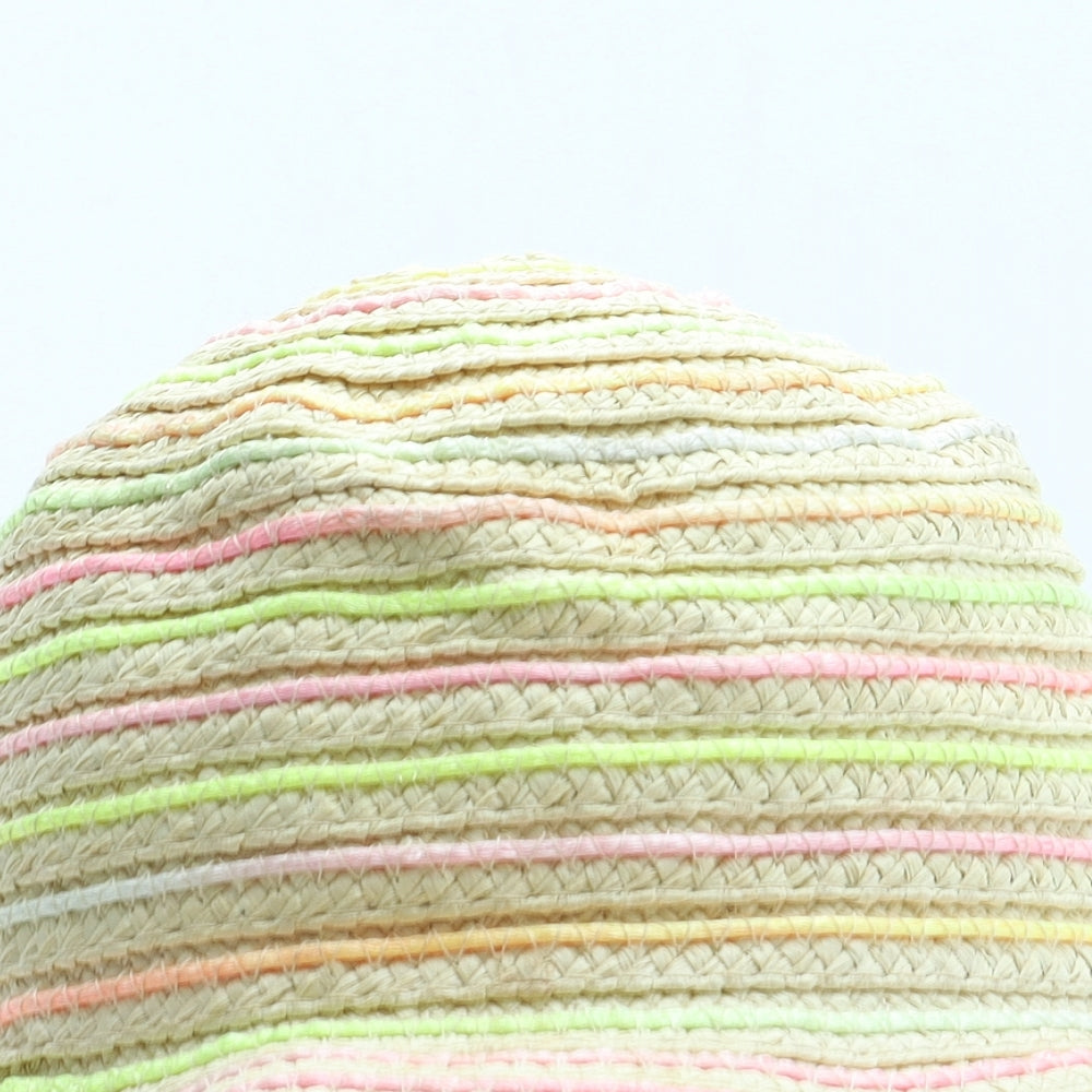 F&F Girls Multicoloured Paper Sun Hat Size S