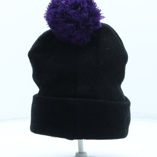 YRA Mens Black Acrylic Winter Hat One Size - England Rugby