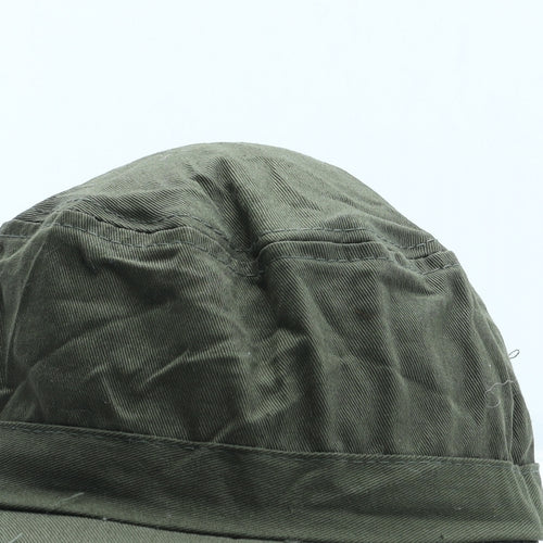 Preworn Mens Green Polyester Snapback Size Adjustable