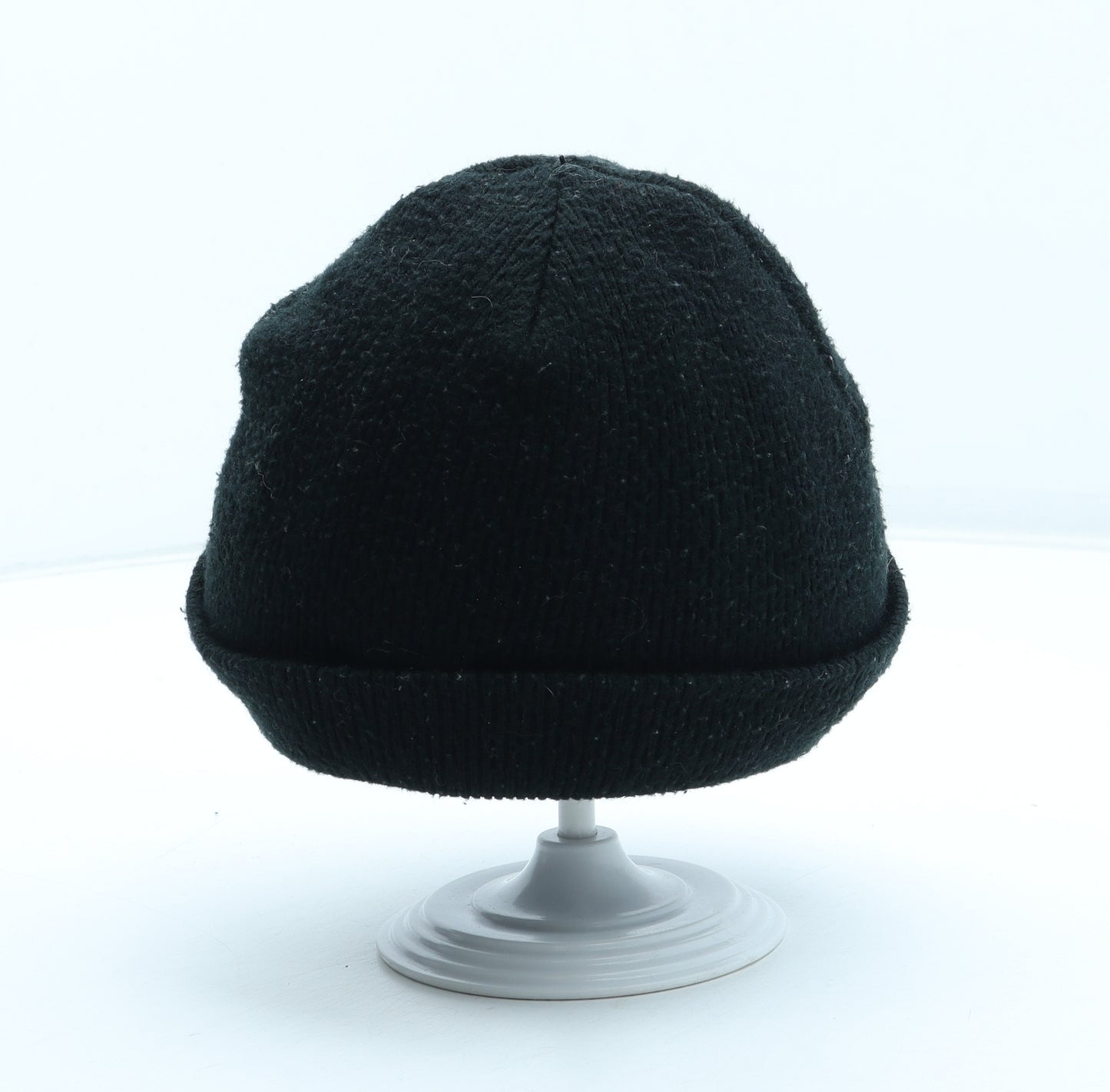 River Island Womens Black Acrylic Beanie One Size