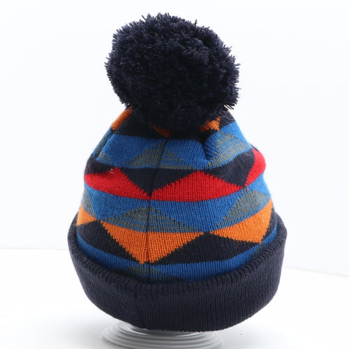 Wed'ze Mens Multicoloured Argyle/Diamond Acrylic Winter Hat One Size