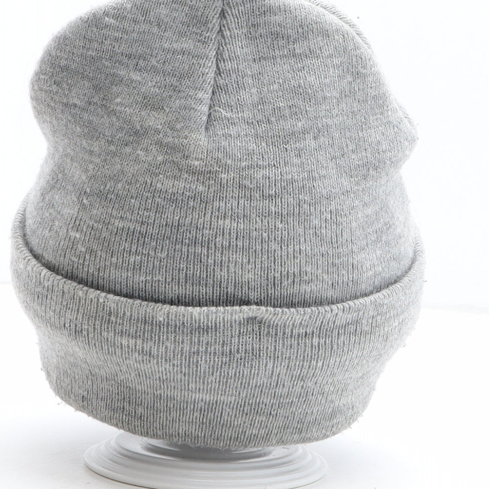 Primark Womens Grey Acrylic Beanie One Size