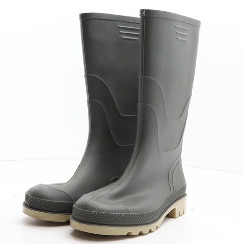 Preworn Mens Green Synthetic Wellies Boot UK 6 39