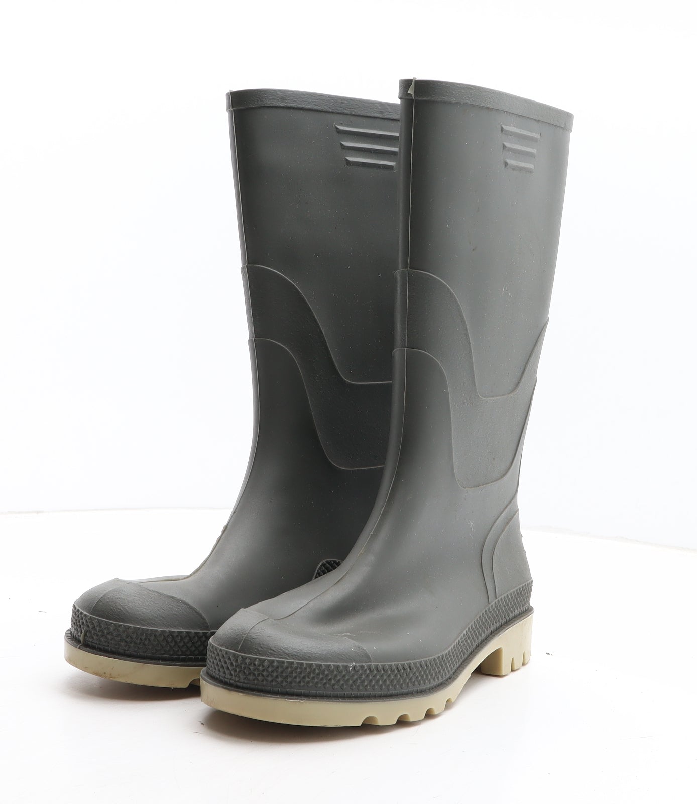 Preworn Mens Green Synthetic Wellies Boot UK 6 39