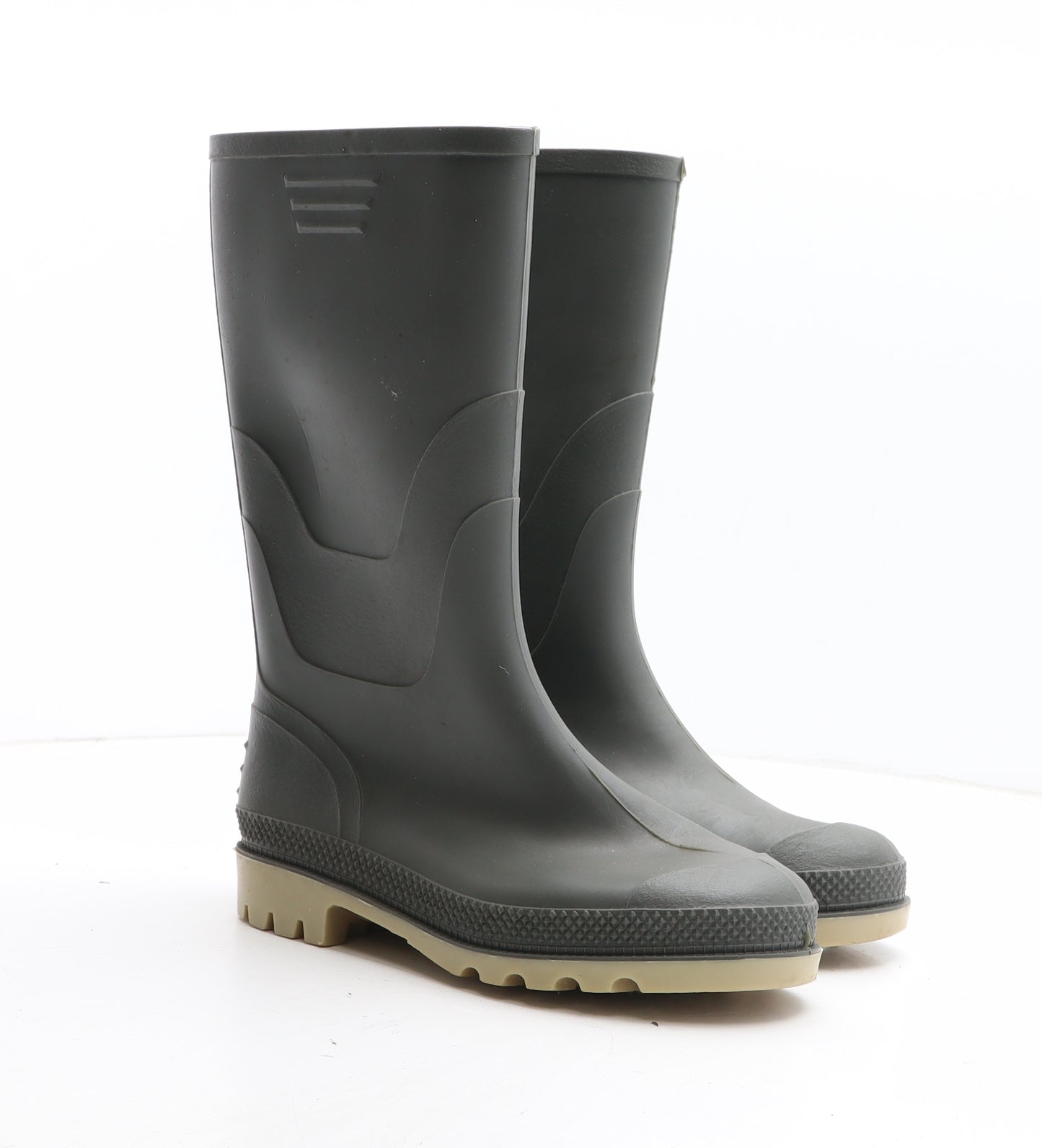 Preworn Mens Green Synthetic Wellies Boot UK 6 39