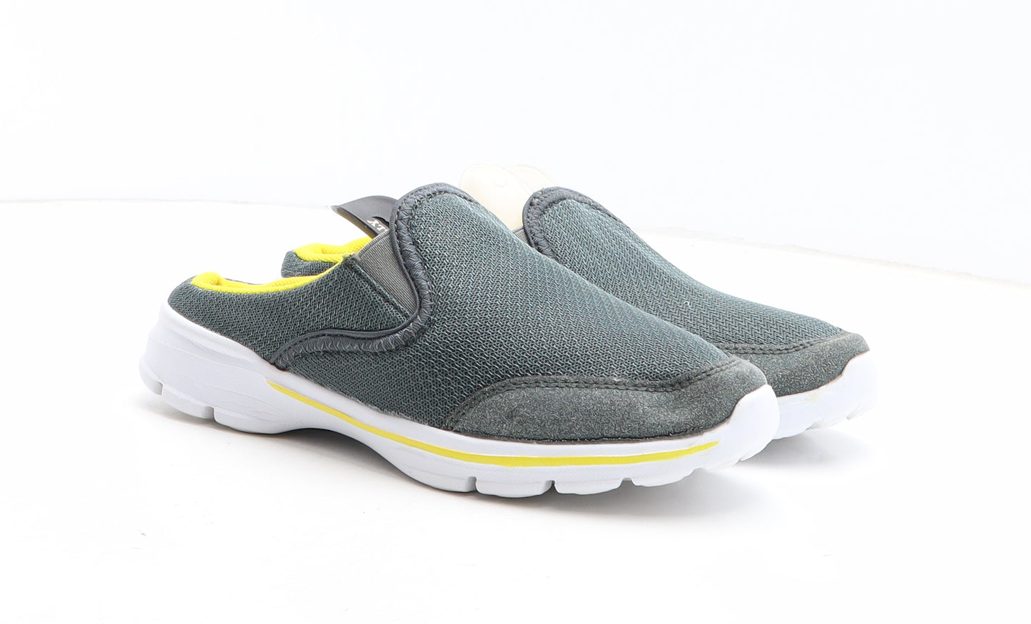 Preworn Womens Green Fabric Trainer Casual UK - UK Size Estimated 4