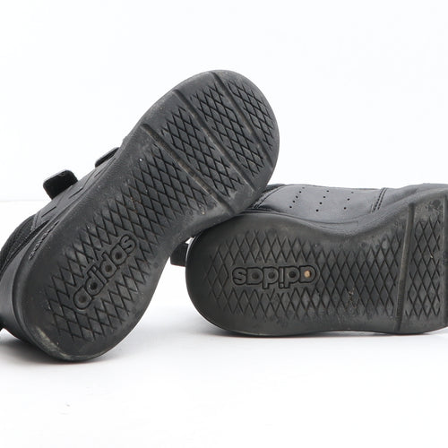 adidas Boys Black Synthetic Trainer UK 13