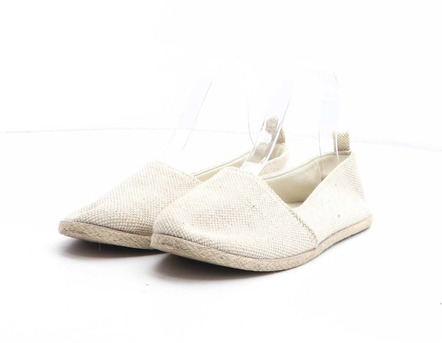 Onfire Womens Beige Synthetic Espadrille Casual UK